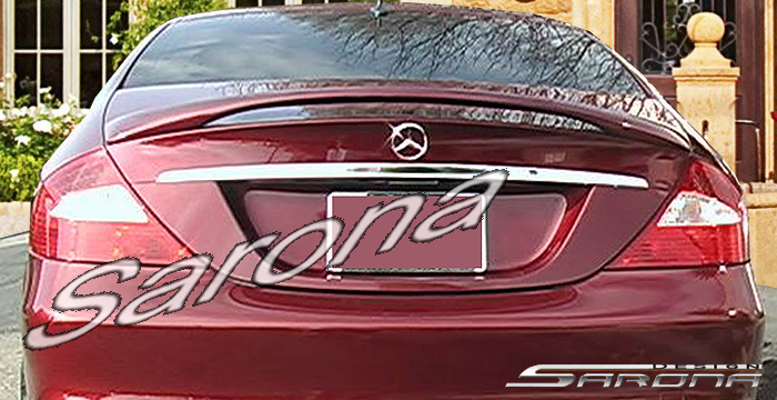 Custom Mercedes CLS  Sedan Trunk Wing (2005 - 2011) - $325.00 (Part #MB-083-TW)